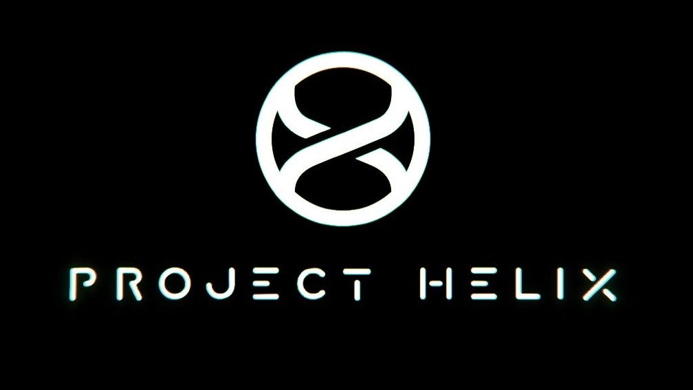 Project Helix logo and name written in white on a black background