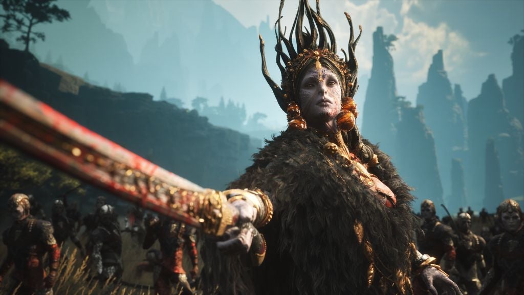 Project Windless image showing a fantasy lady with a sword