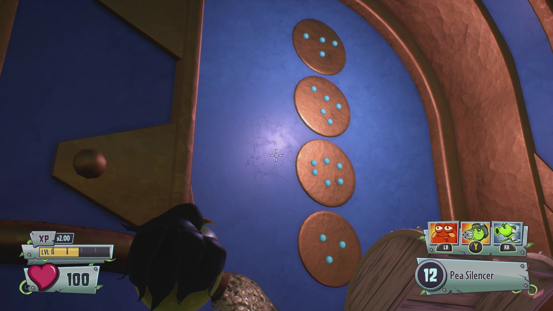 Plants vs Zombies: Garden Warfare 2 - Gold Gnome Lever Puzzle Solution |  VG247