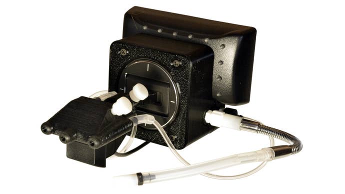 The QuadStick FPS game controller against a white background.