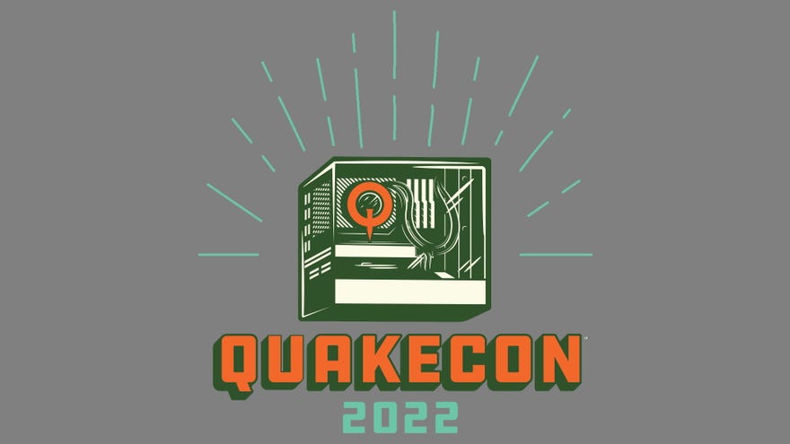 The logo for Quakecon 2022