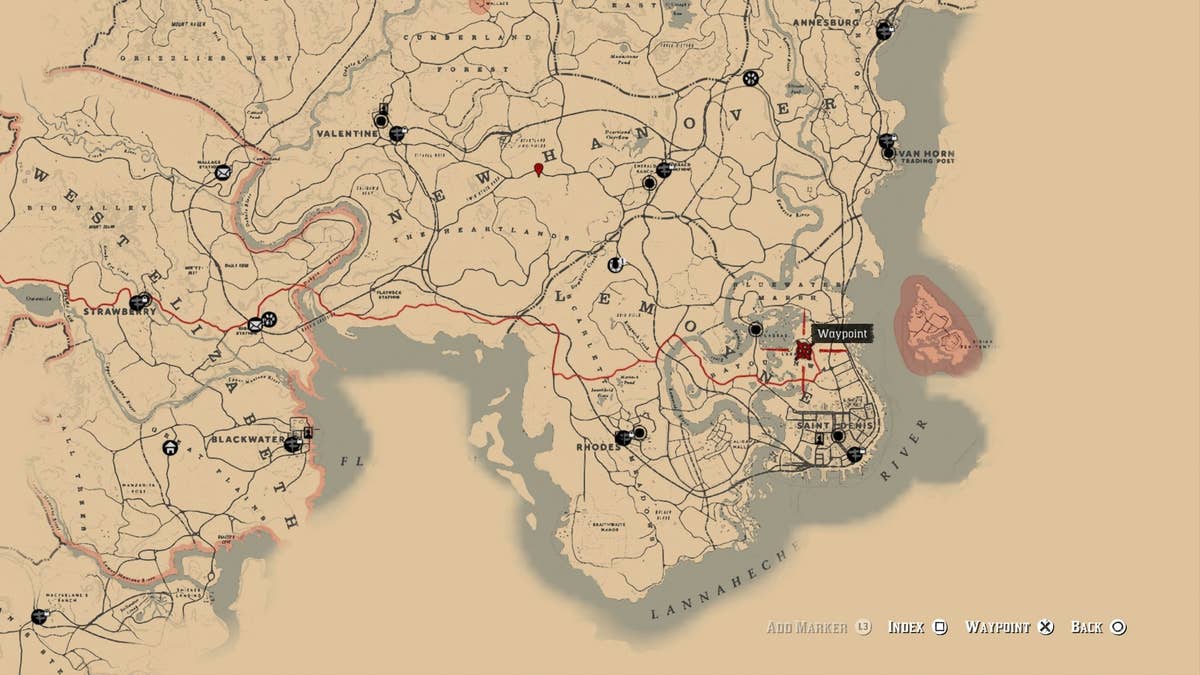 Red Dead Redemption 2 Landmarks Of Riches Treasure Location | VG247