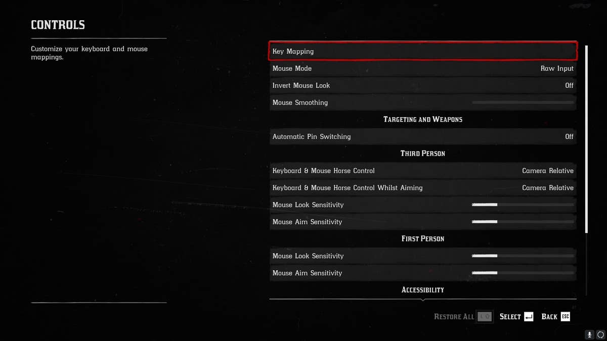 Red Dead Redemption 2 keybinds and controls guide | VG247