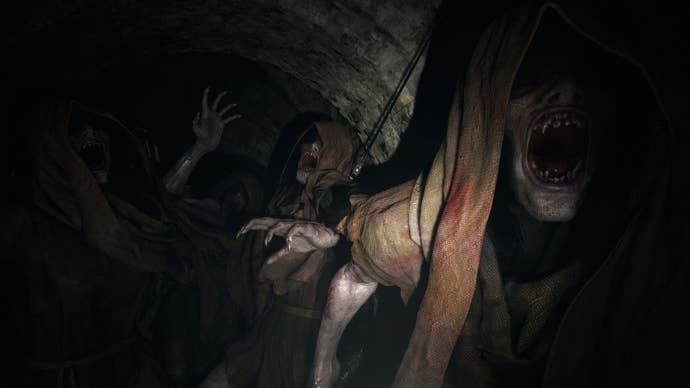 Resident Evil 8 enemies in Lady D’s castle