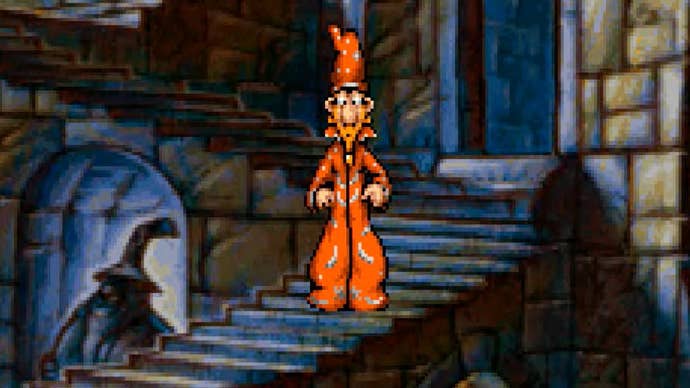 Wizard Rincewind in Discworld