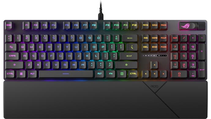 ROG Strix Scope II RX gaming keyboard with RGB lighting