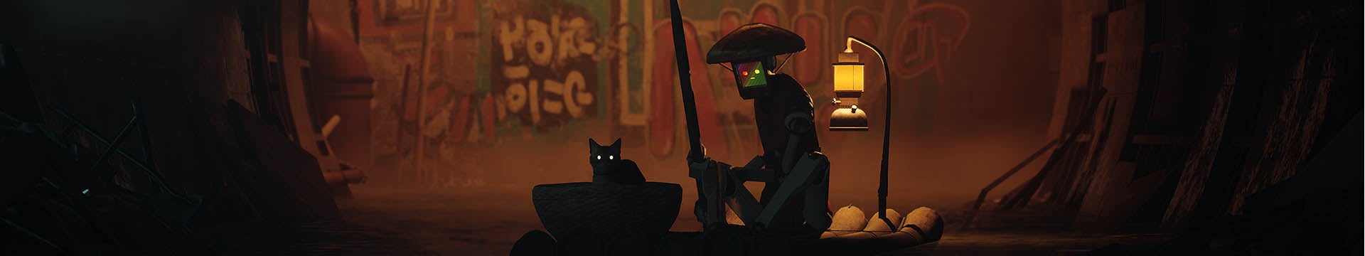 At least in the grimdark, toxic future we know there will still be cats. - 14