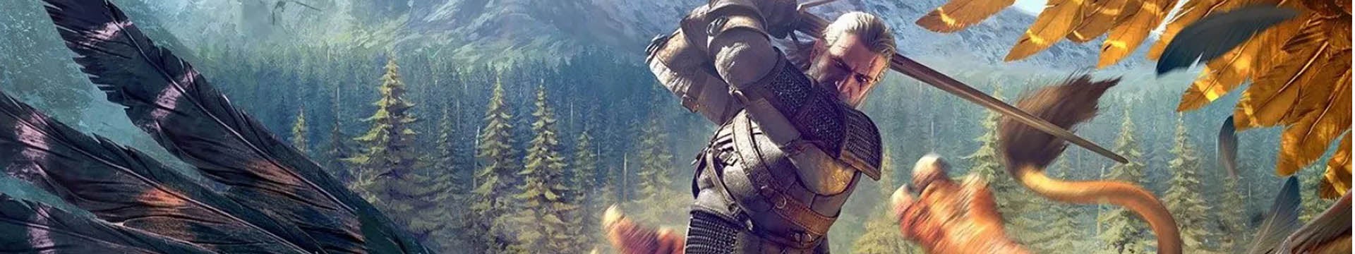 Because of the crop on this image, I like to think Geralt's carving up a sausages. - 99