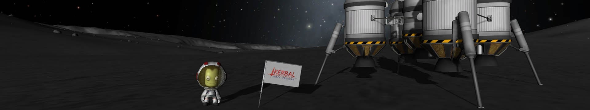 A brave kerbal stands on the surface of the Mun - 45