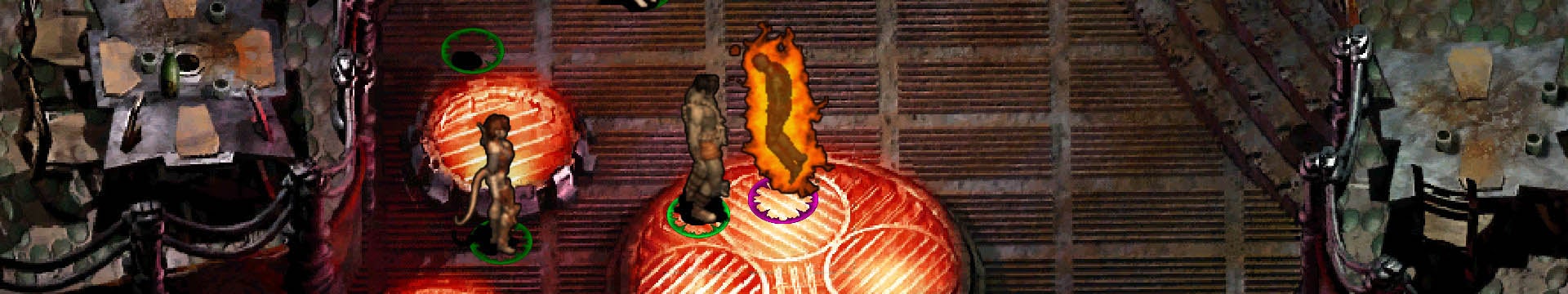 The player stands in a room in Planescape: Torment