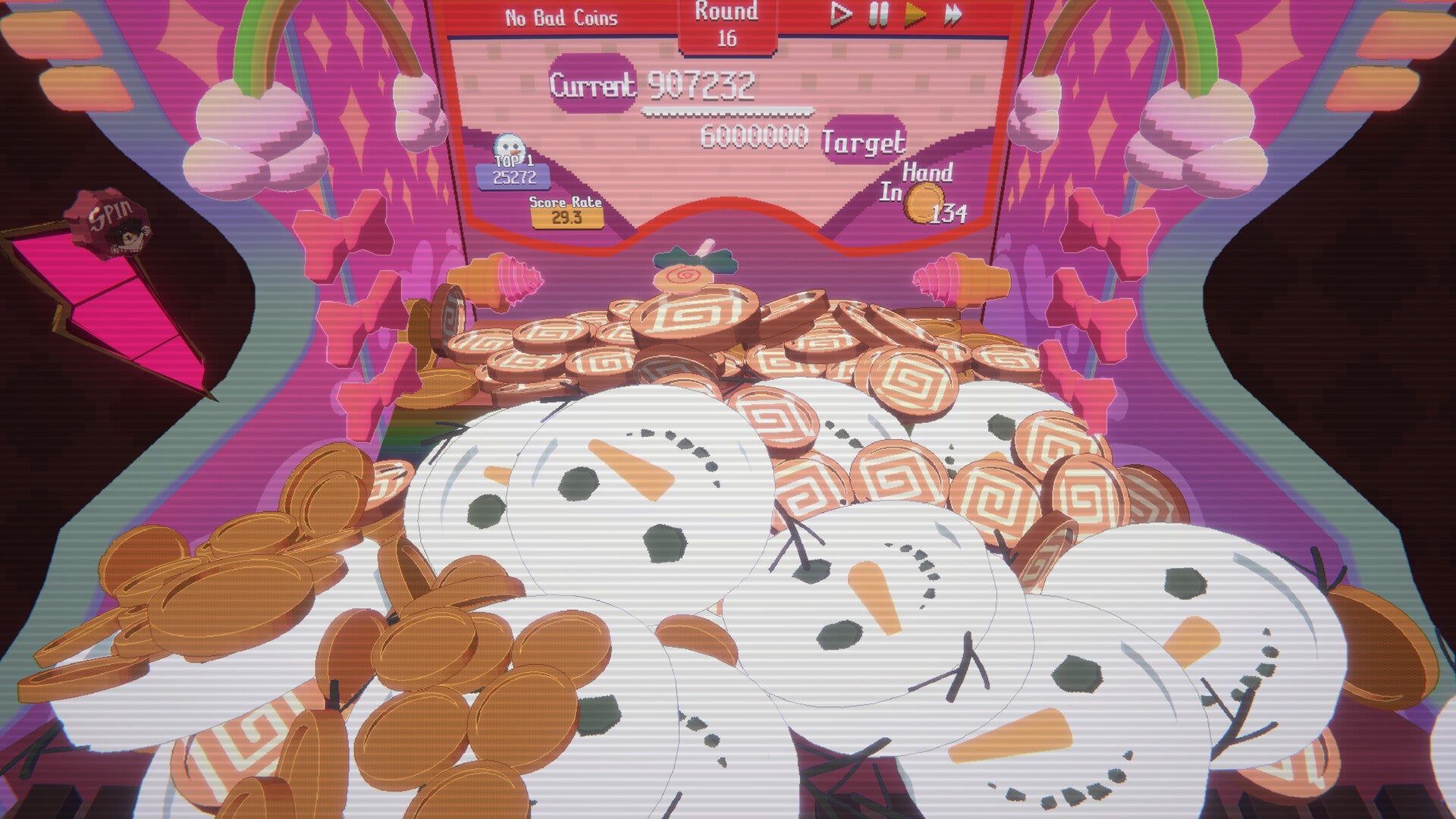 "Coin pusher roguelike" Raccoin sells over 100K units on Steam in 24 hours