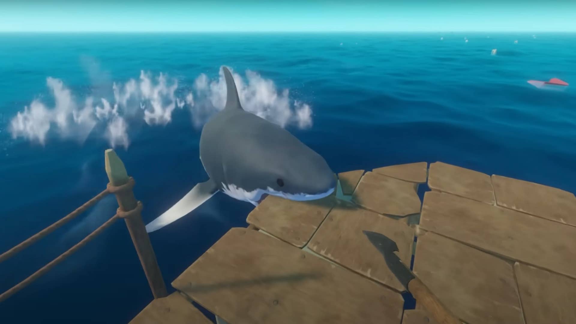 Bull Shark Raft Raft: How to distract and kill sharks | VG247