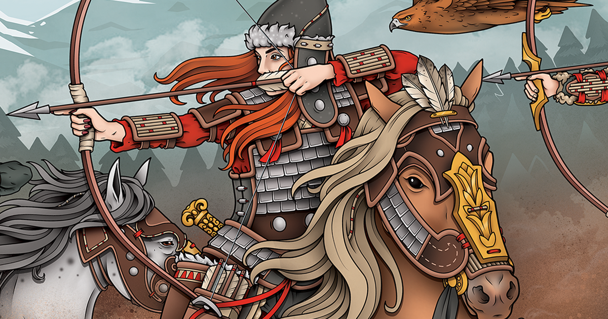 Raiders of Scythia, the spiritual successor to Raiders of the North Sea ...