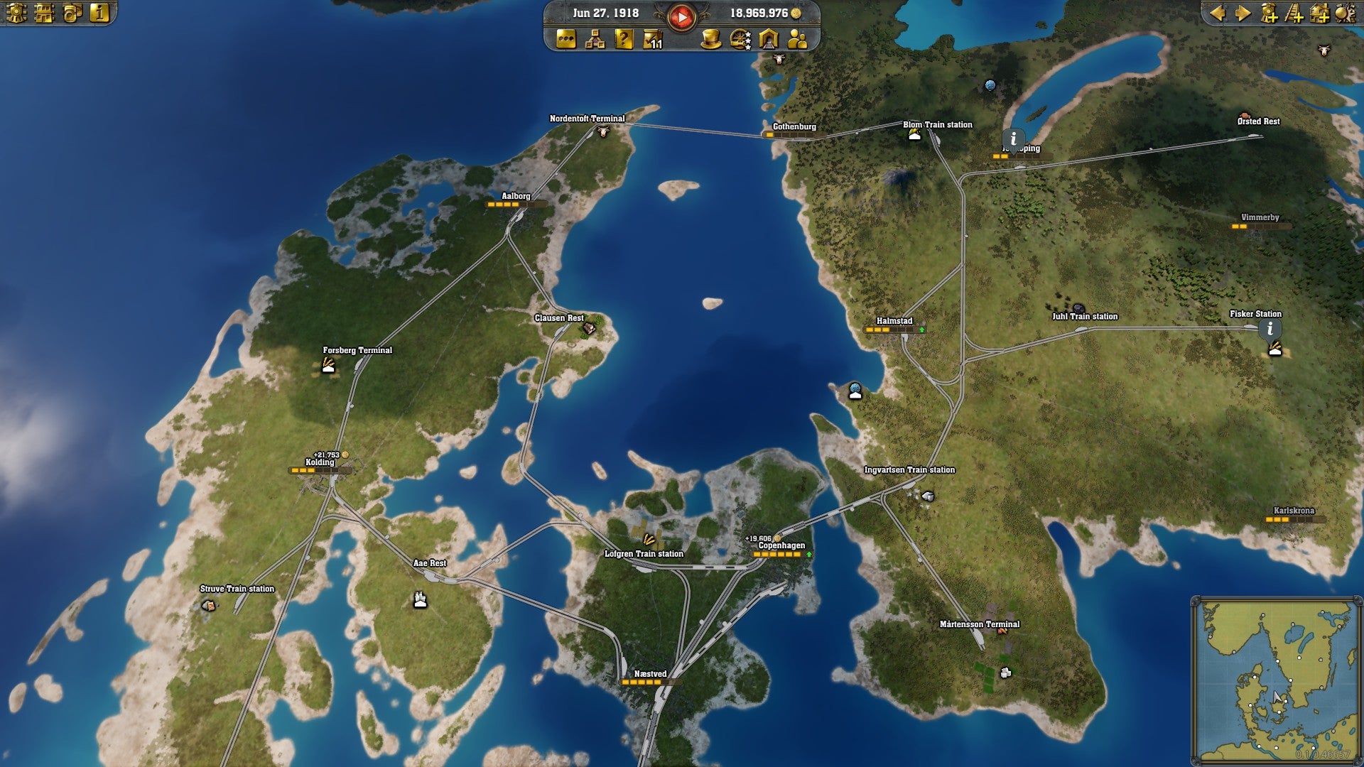 Геймплей Railway Empire 2