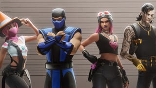 Mortal Kombat's Sub-Zero in Fortnite.