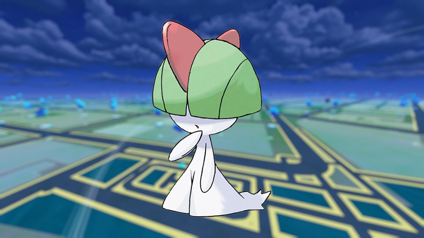 Ralts dark city background