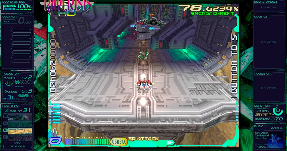 Rayzer Reload Ray'Z Arcade Chronology - Operação a laser | Eurogamer.pt
