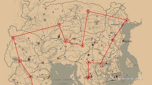 Rdr2 Collector Map Unofficial Map For RDR2 On The App Store