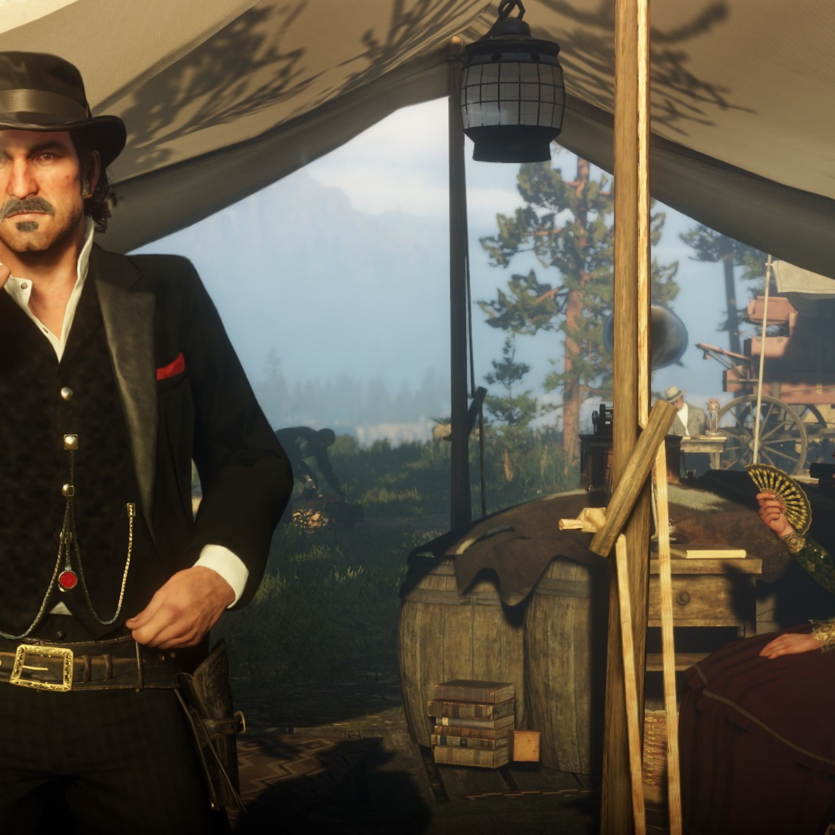 Red Dead Redemption 2 camp needs: How to raise camp morale | Rock