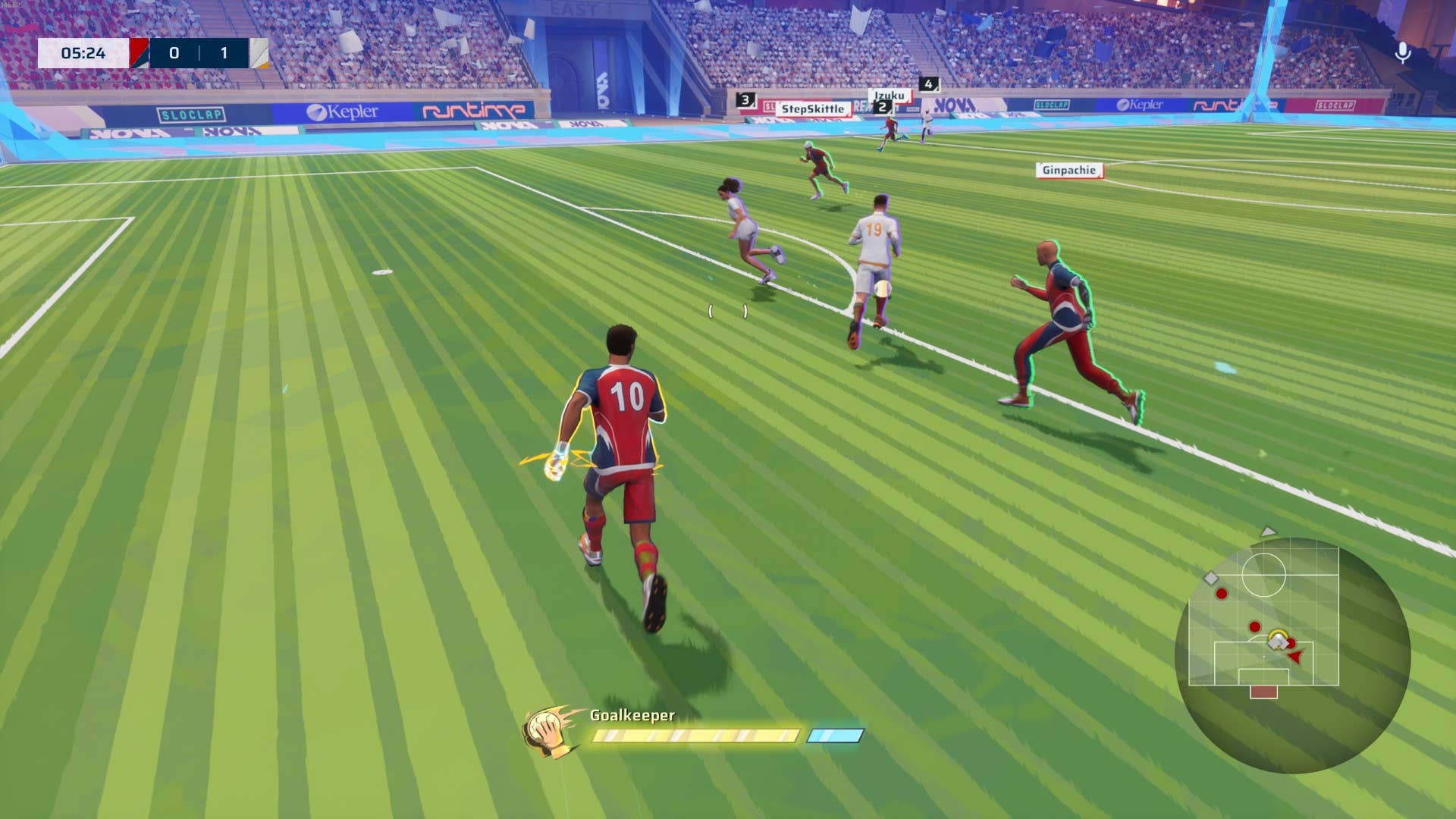 Deeply problematic damage of the ball in front of the goal in Remach.