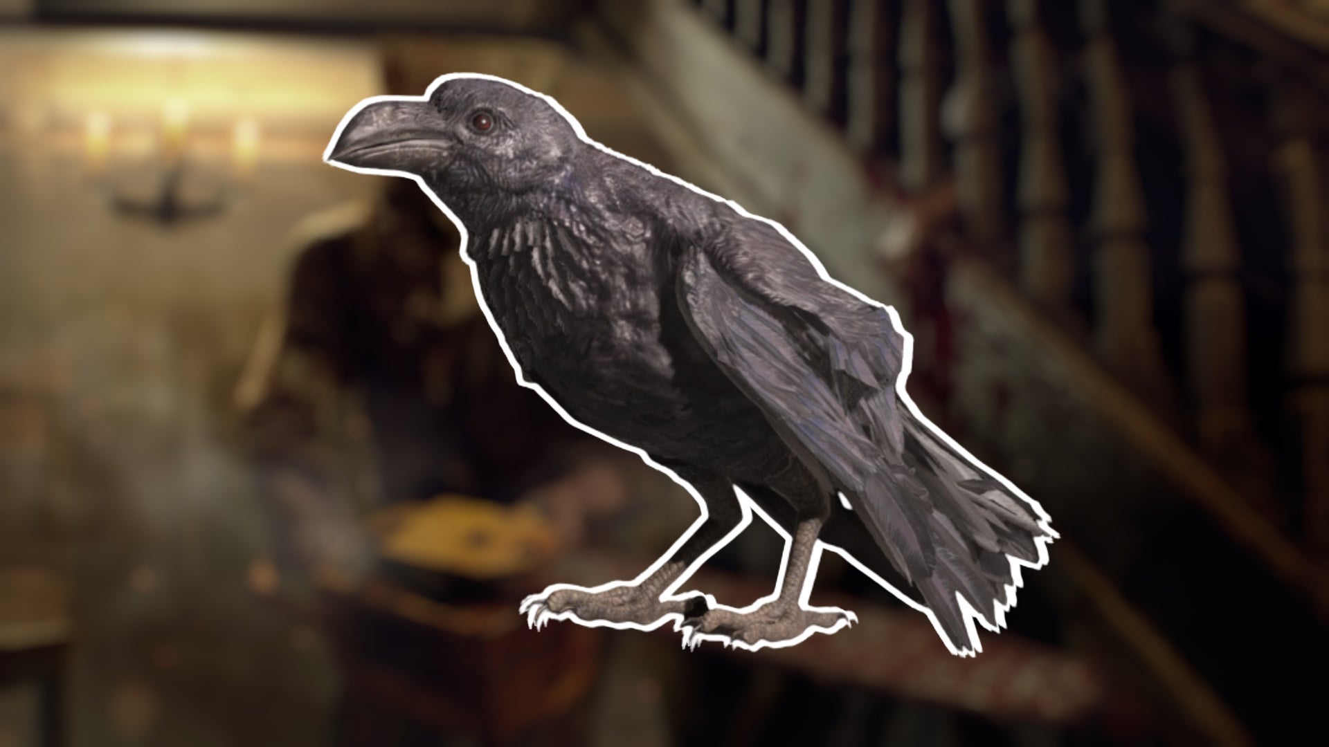 Resident Evil 4 Jewel Thief crow nest location in Courtyard