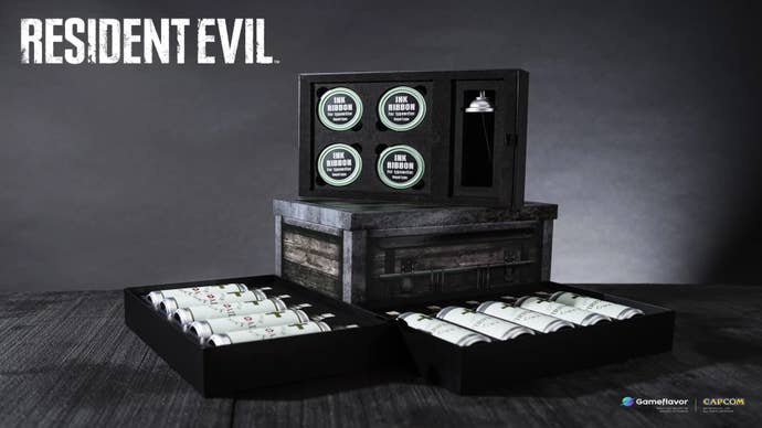 Resident Evil First Aid Drink Collector’s Box by GameFlavor