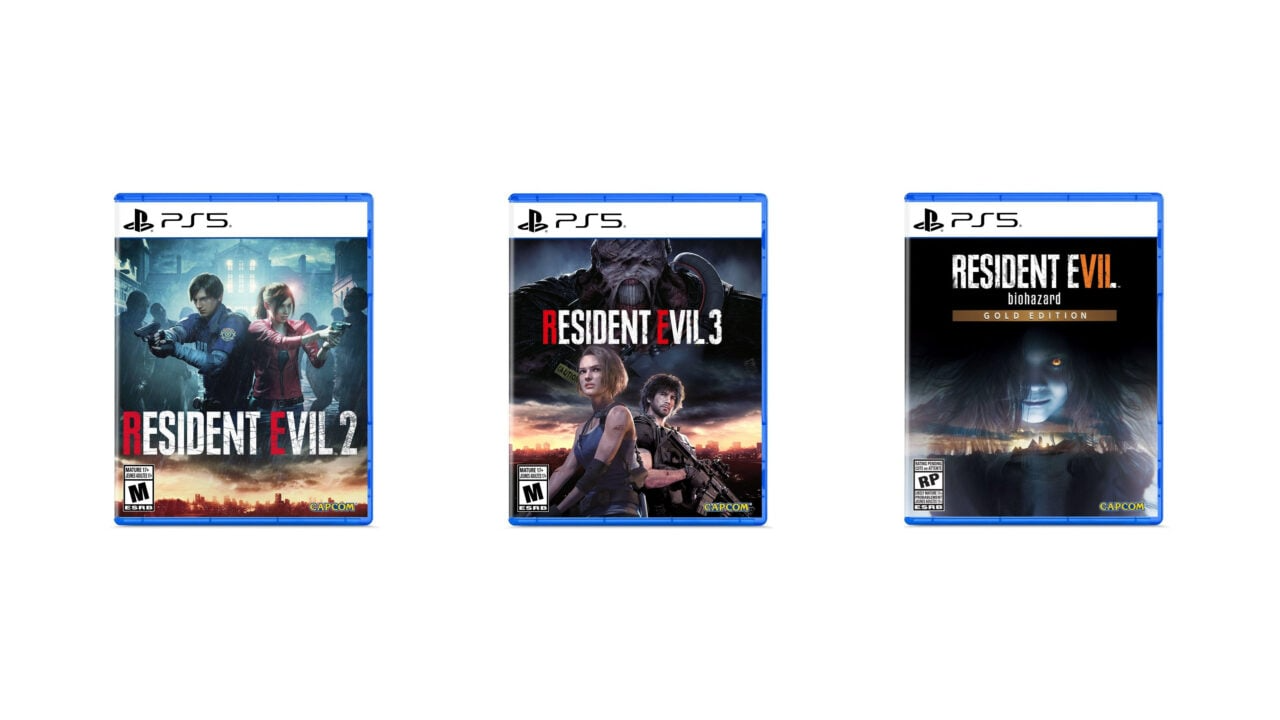 Capcom anuncia ediciones físicas para PS5 de Resident Evil 2, Resident Evil 3 y Resident Evil 7 Gold Edition