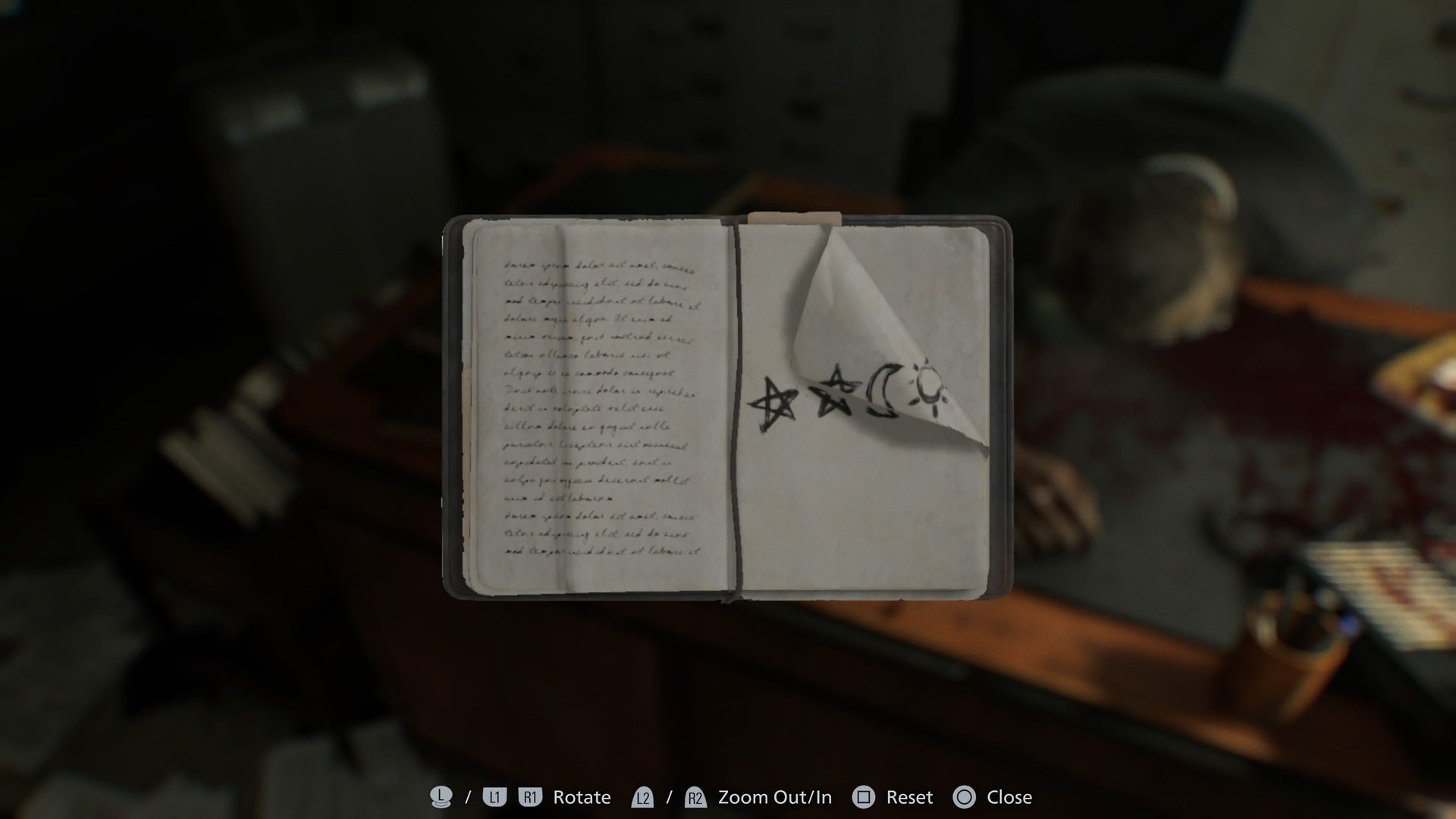 В игре Resident Evil Requiem на блокноте показан код.