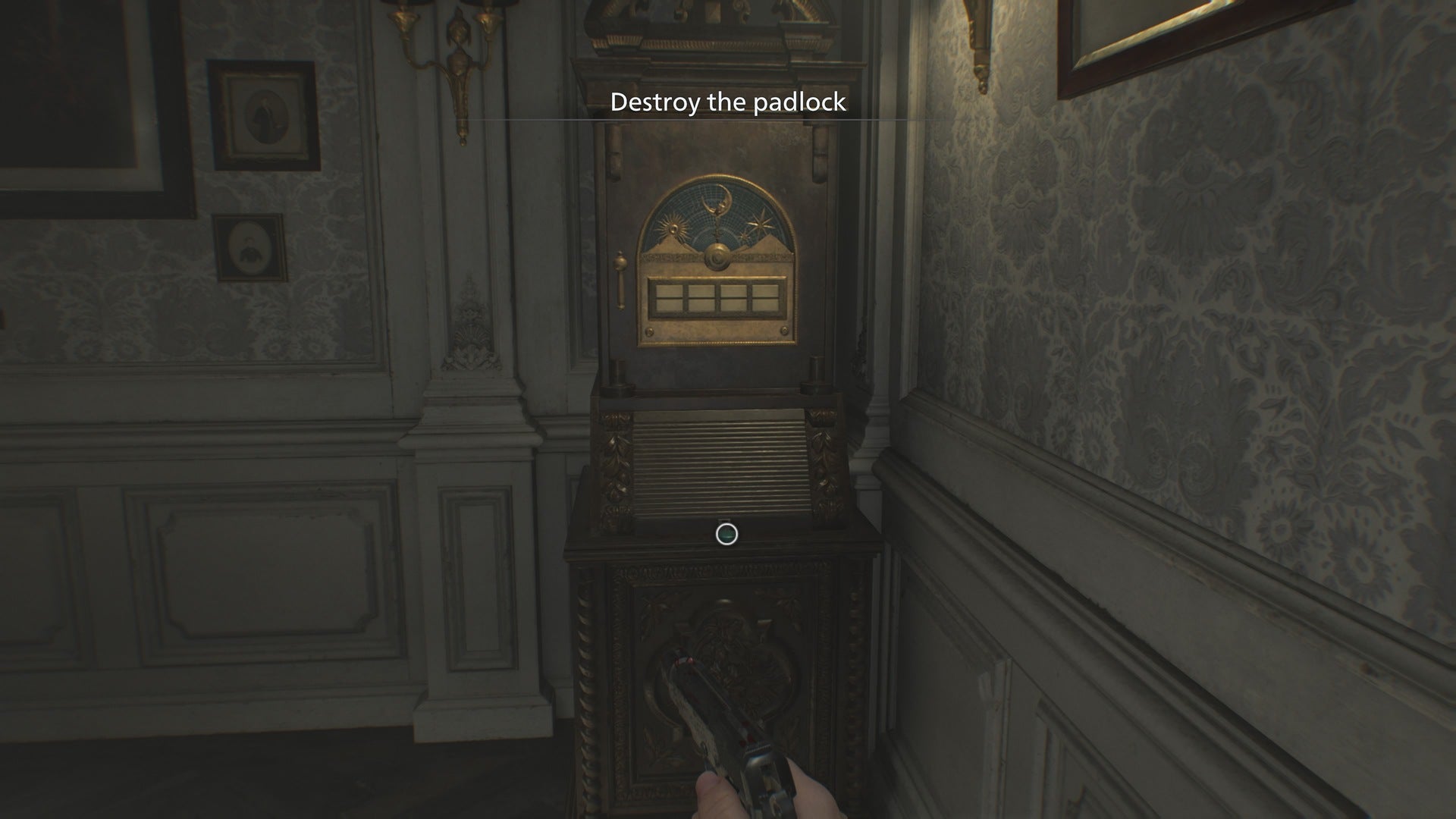 Resident Evil Requiem oyununda bir Bulmaca Kutusu gösteriliyor.