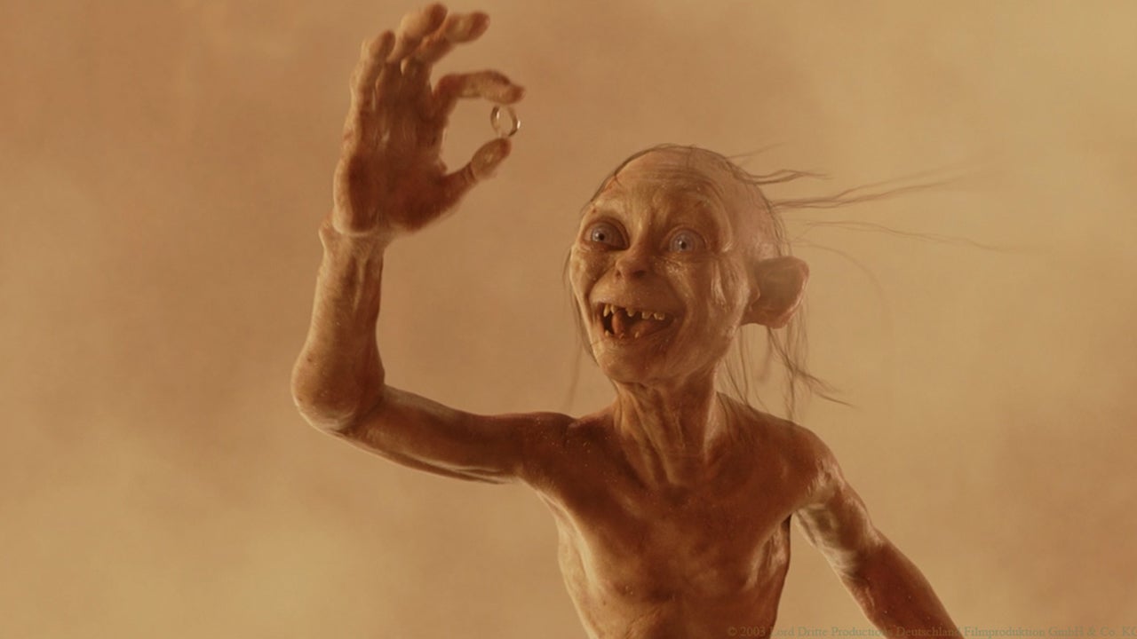 Gollum in The Lord of the Rings: The Return of the King