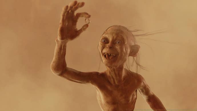 Gollum in The Lord of the Rings: The Return of the King