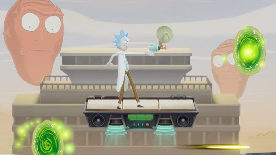 Rick And Morty’s Rick Sanchez steps into Warner Bros. licensed brawler MultiVersus on September 27th, 2022.