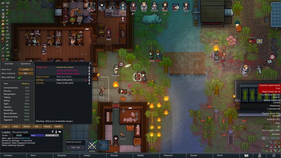RimWorld switches engine from Unity to the devs' own, faster Waylith Engine, all apparently without breaking mods somehow