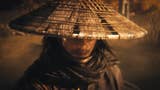 Ronin wearing a conical straw hat in Rise of the Ronin