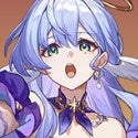 Cropped view of Robin from the chest up, from Honkai Star Rail.