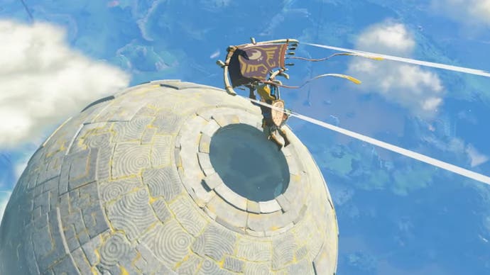 Zelda Tears of the Kingdom: Auch Rocket Jumps sind möglich, wenn ihr wisst wie.