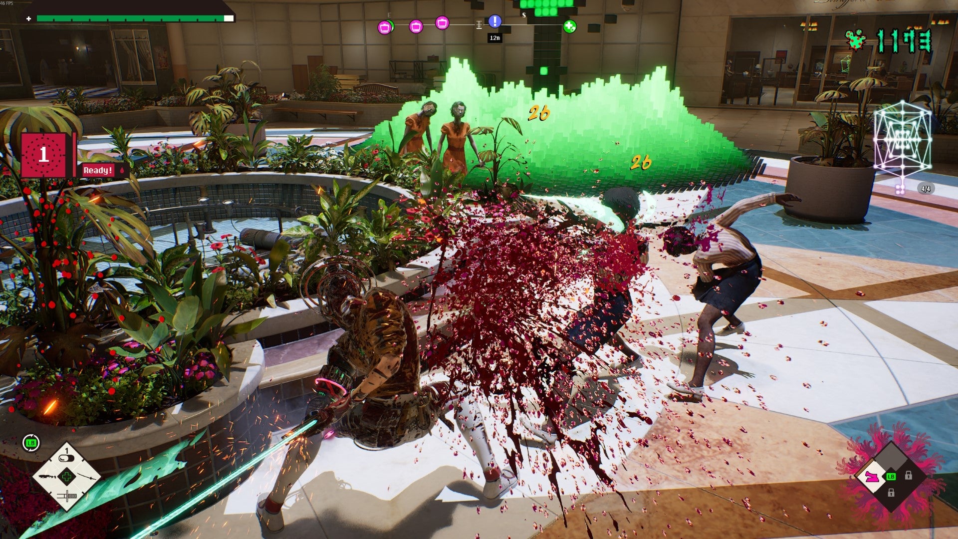 Romeo battles rotter zombies in Romeo is a Dead Man. - 8