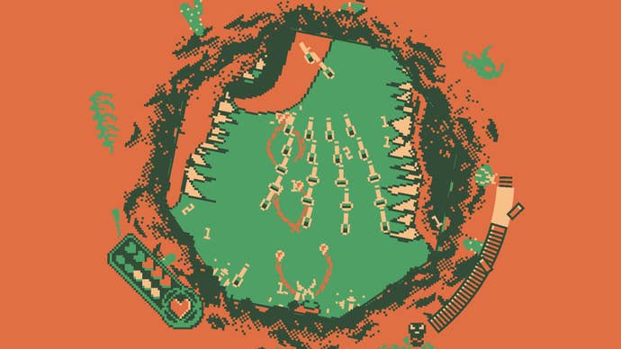 Roto Force - a crocodile boss attacks