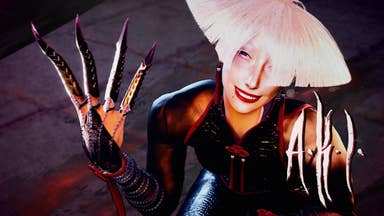 Close up of A.K.I. and her poisonous nails in Street Fighter 6