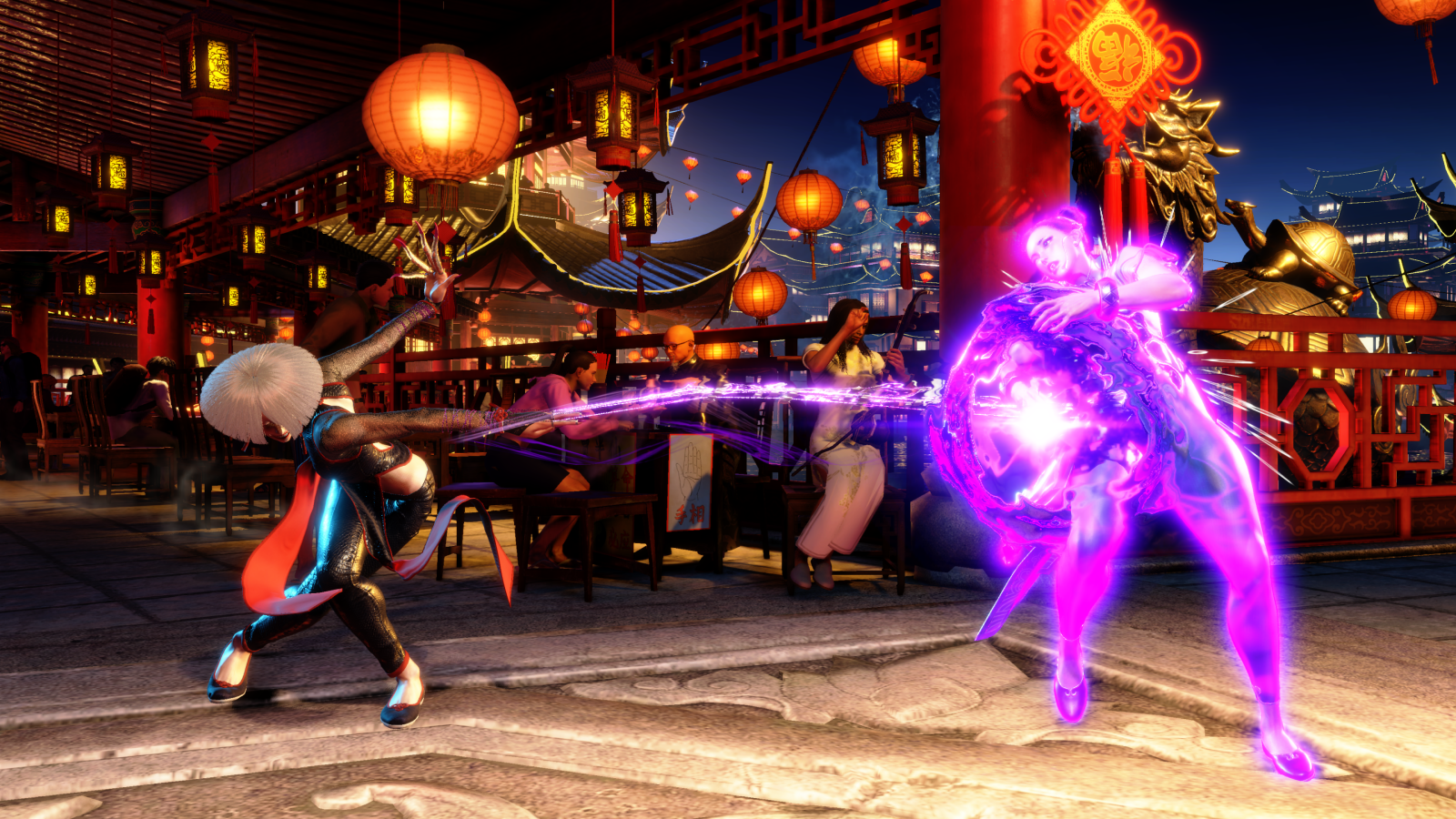 A.K.I. beats Chun Li in Street Fighter 6