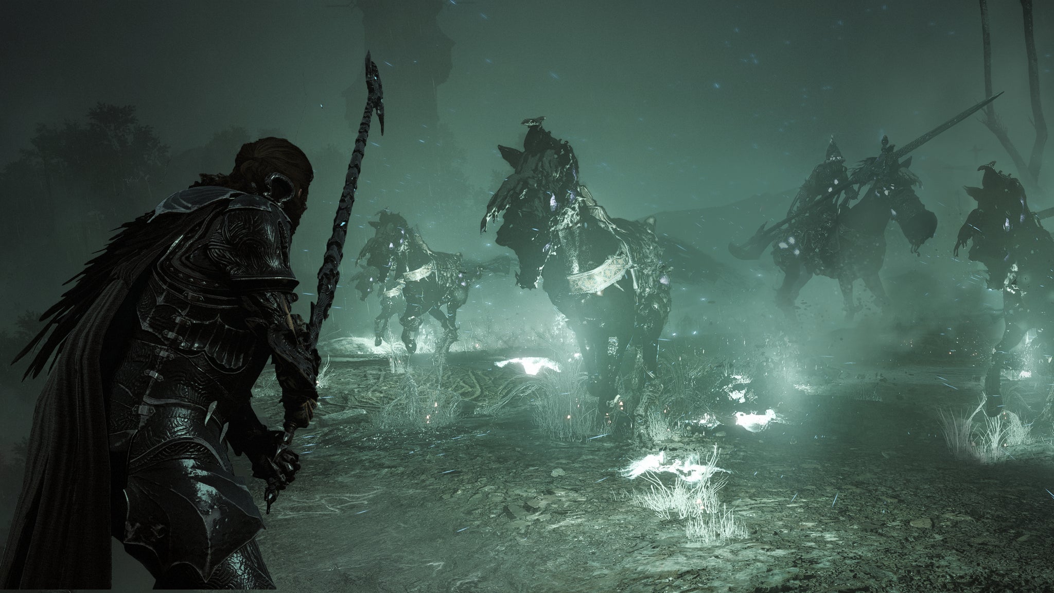 Soulframe corrupted pact being used against enemies.