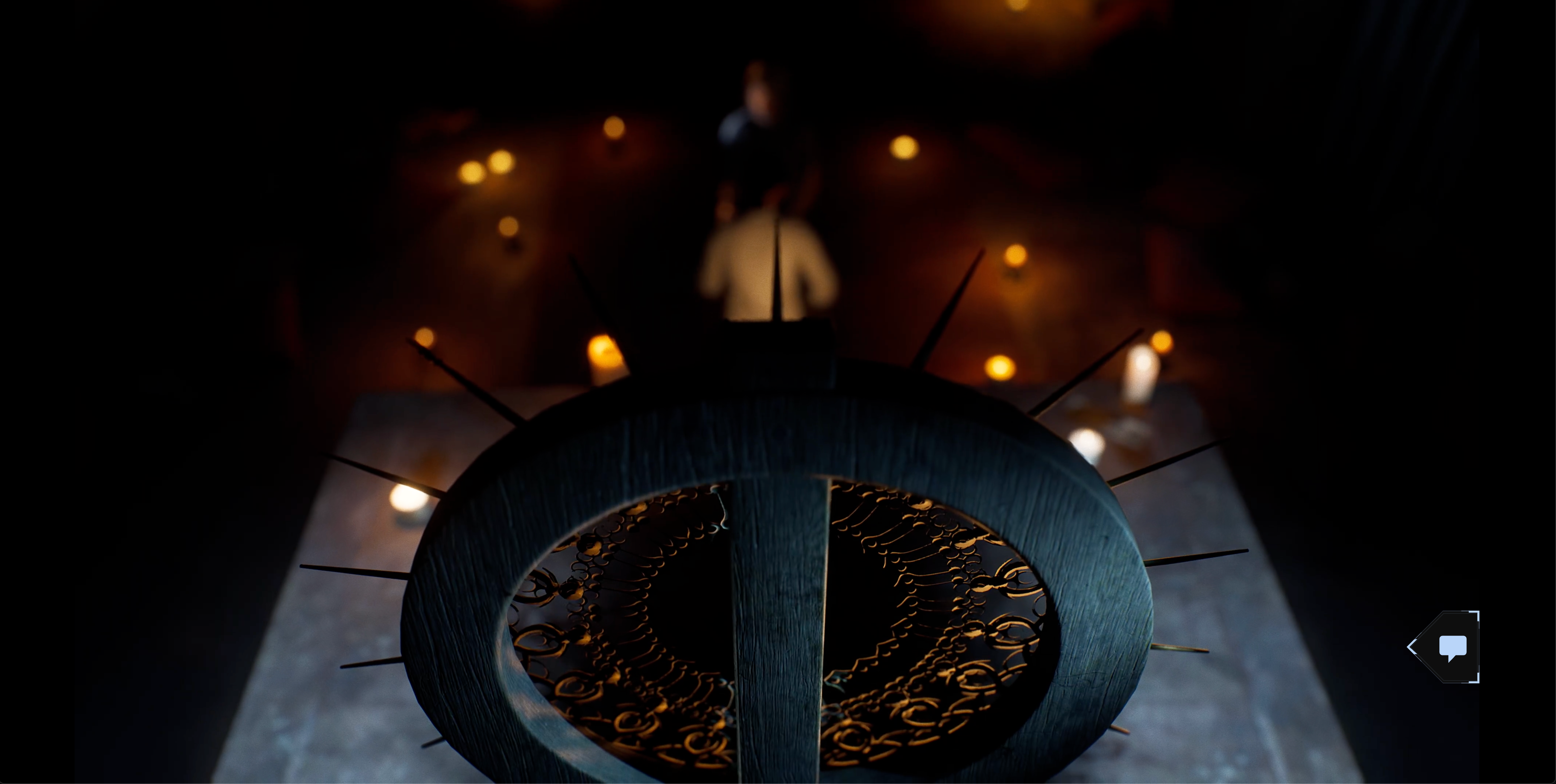 One of the first cinematics. Rachel and Joy are about to start the initiation in The Foundation.