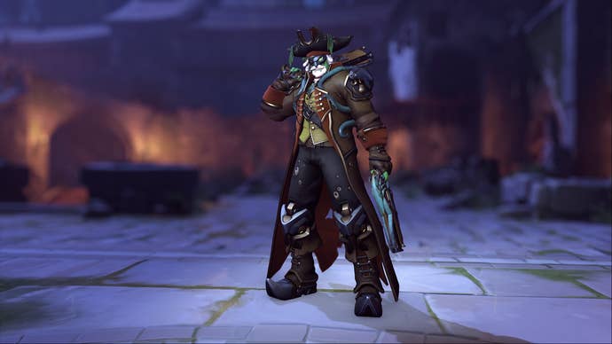 Overwatch 2’s free apology skin.