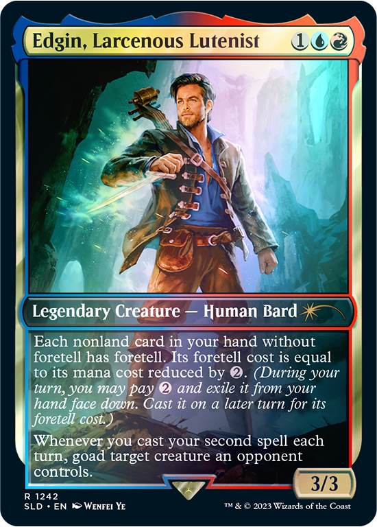 Honor Among Thieves Secret Lair gives Chris Pine and D&D movie's stars  their own Magic: The Gathering cards | Dicebreaker