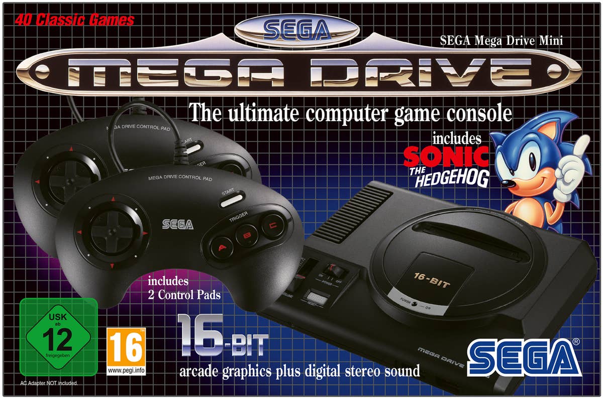 Sega mega drive mini built in games 2025