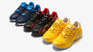 Sonic, Shadow and Tails themed Puma trainers
