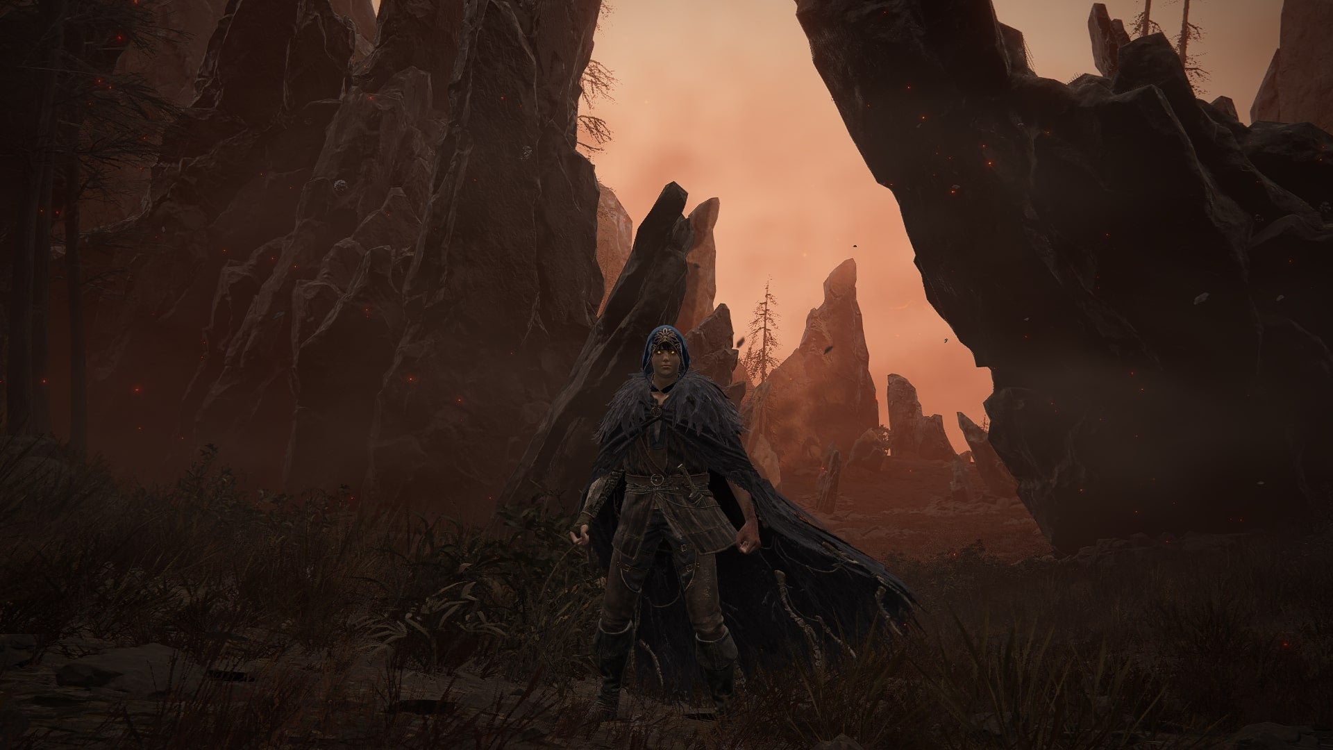 The Tarnished stands at the Foot of Jagged Peak in Elden Ring Shadow of the Erdtree - 1