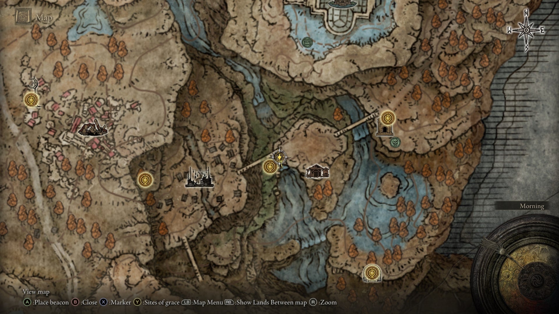 The location of the Moldmonger&rsquo;s Bell Bearing is marked on the Elden Ring Shadow of the Erdtree map