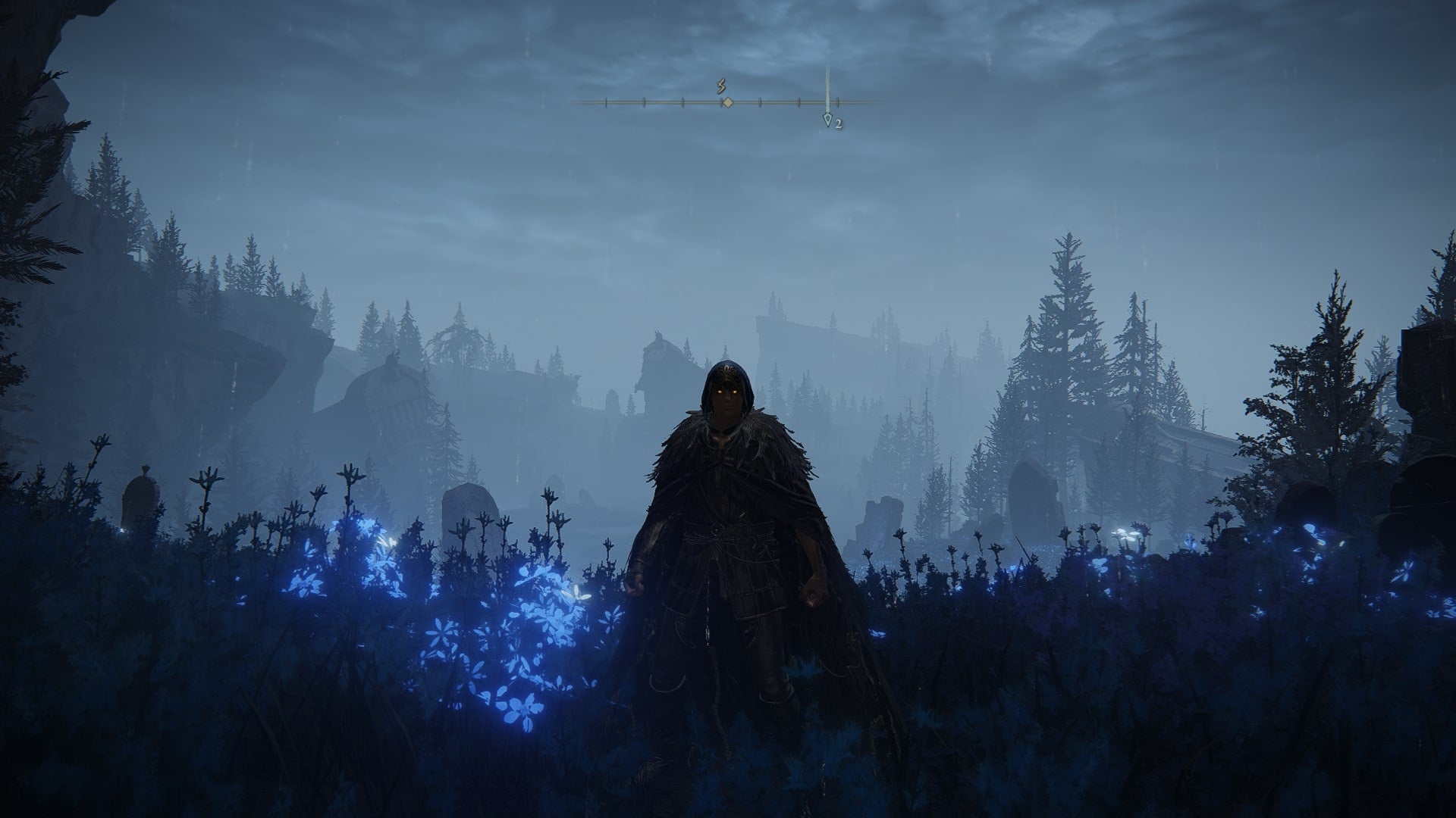 The Tarnished stands at the entrance of the Cerulean Coast in Elden Ring Shadow of the Erdtree - 1