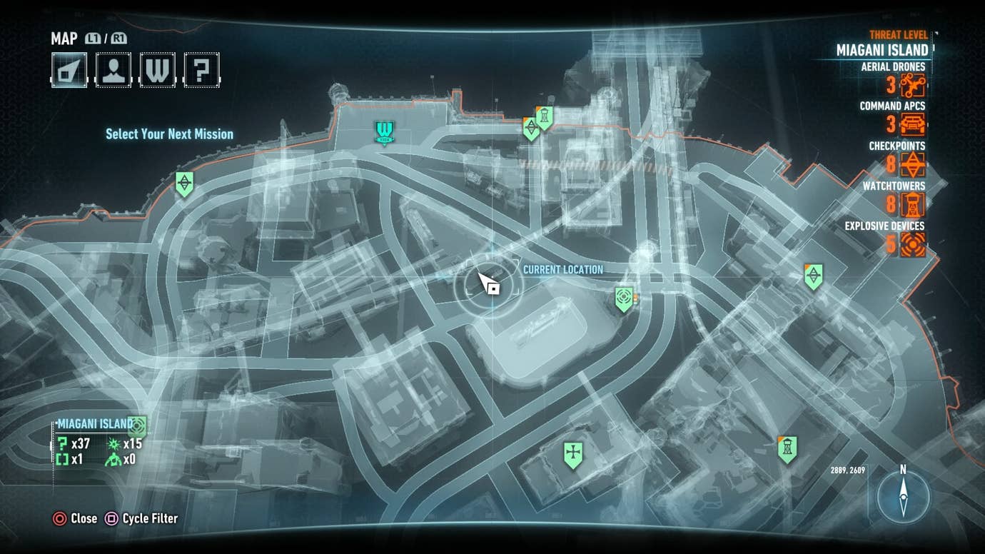 Arkham West Riddle Map Batman: Arkham Knight Riddles | VG247